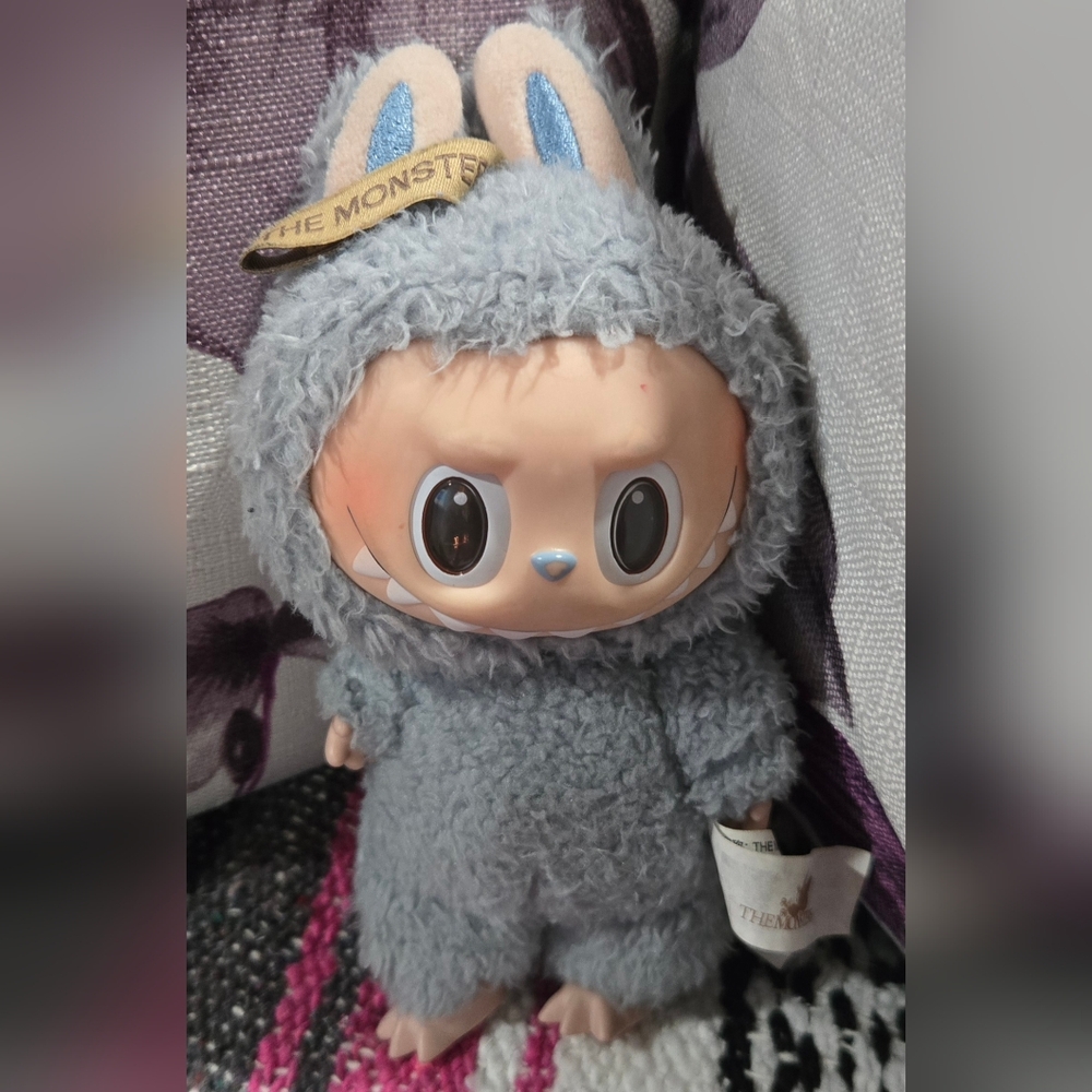 POP MART Labubu The Monsters Macaron Plush Series Sea Salt Coconut
